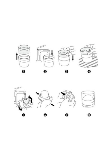 Didadodo Yuvarlak Silikon Kalıp, Çok Renkli Buzluk Kovası - Ev Yapımı Çok Renkli Çok Renkli