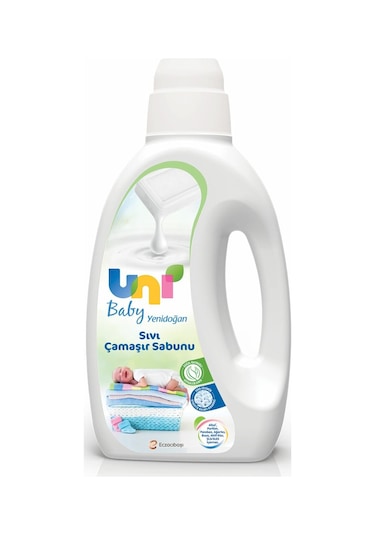 Uni Baby Parfümsüz Hipoalerjenik Yenidoğan Çamaşır Sabunu 1500 ML