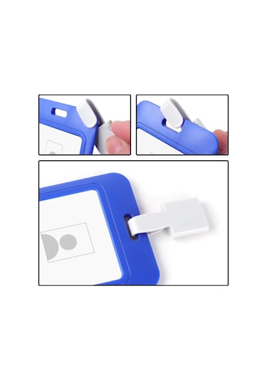 Bigpoint Klipsli Yaka İpi Açık Mavi 50'li Paket