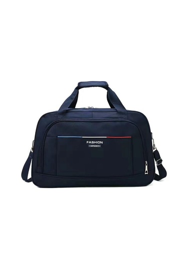 Büyük Kapasiteli Seyahat Seyahat Taşınabilir Bagaj Çantası Eğlence Spor Çantası MAvi Mavi