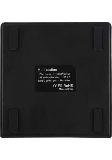 Pazly X V105 Usb-c Hub, Tf/sd Kart Okuyucu, Hdmı, Telefon Standı, Çoklu Bağlantı İstasyonu