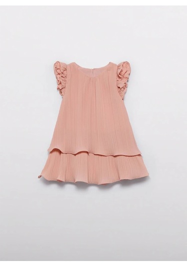 Mayoral Abel&lula 5025 Kız Çocuk Somon Elbise SOMON