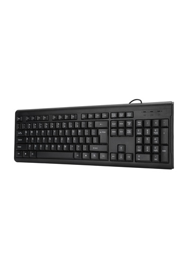 Xindoker T15 104 Tuşlu Usb Kablolu İş Klavyesi - Sessiz Tip, Ergonomik Tasarım, Dayanıklı Ve Konforlu Kullanım