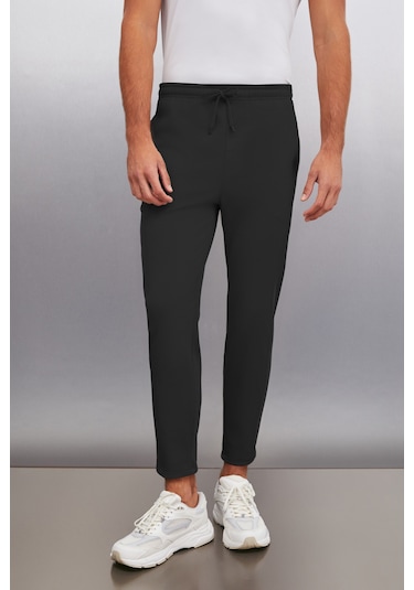 Grımelange Jeshua Erkek Regular Siyah Pantolon Siyah