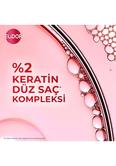 Elidor Brezilya Keratin Terapisi Saç Bakım Şampuanı 3 x 400 ML
