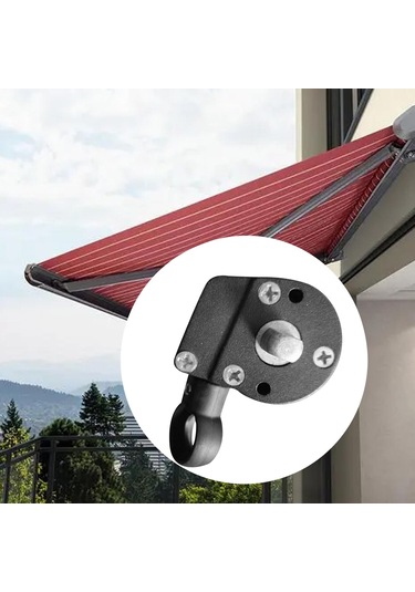 Homyl Açık Tente Krank Şanzıman Parçaları Güneşlikler Siyah