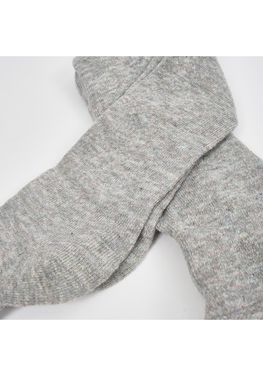 Çocuk Pamuklu Gri Külotlu Çorap
