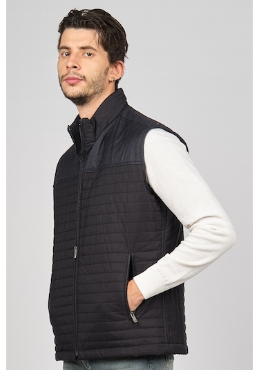 Daynax Erkek Içi Kürklü Cep Detaylı Yelek 492908 Lacivert Lacivert