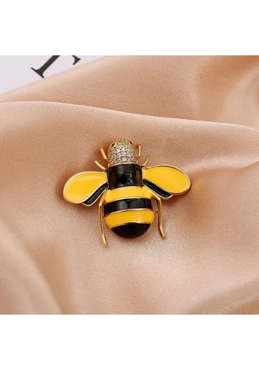 Vintage Klasik Kadınlar Lüks Arı Kristal Broş Takı Büyük Rhinesotne Metal Style 17 Style 17 Çok Renkli