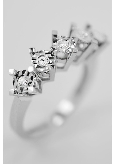 Pırlanta Beştaş Yüzük (1 Karat Görünümlü)