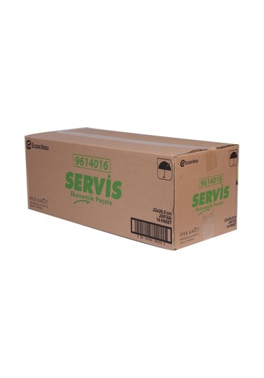 Servis Peçete 200'lü 16 Paket