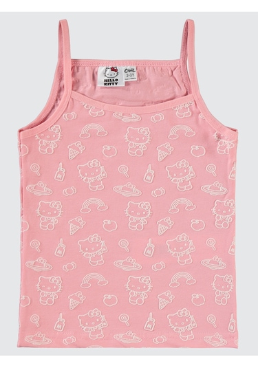 Hello Kitty Kız Çocuk 2'li Atlet Set 2-10 Yaş Pembe