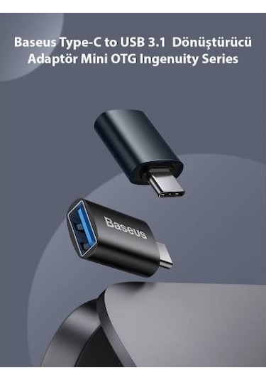 Baseus Type-C Otg Type-C To Usb Type-C Dönüştürücü Adaptör