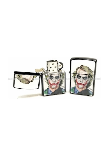 Joker Mat Siyah Kapaklı Benzinli Çakmak N11.1173