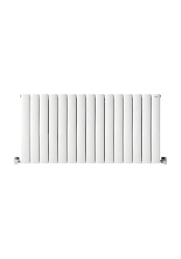 600mm x 1195mm Lilac Yüksek Isı Kapasiteli Dekoratif Yatay Beyaz Alüminyum Radyatör