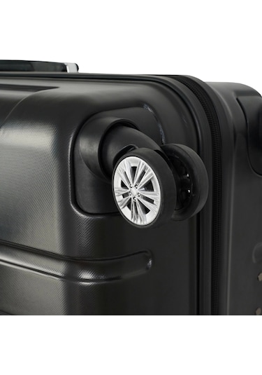 Vegmann Vela Siyah 3'lü Valiz Seti Siyah