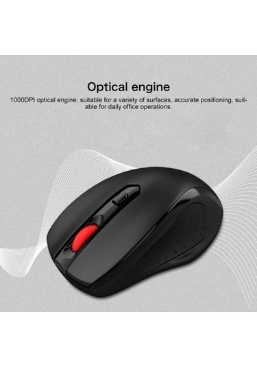 Tongxida 21 Tek Tuş Kablosuz Optik Mouse, Yeni Renkli Model M21