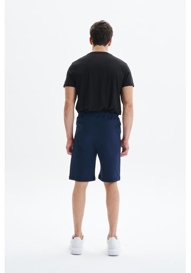 AR-MA Arma Erkek Regular Fit Basic Süprem % 100 Pamuk Cepli Şort Y29504279002 Lacivert