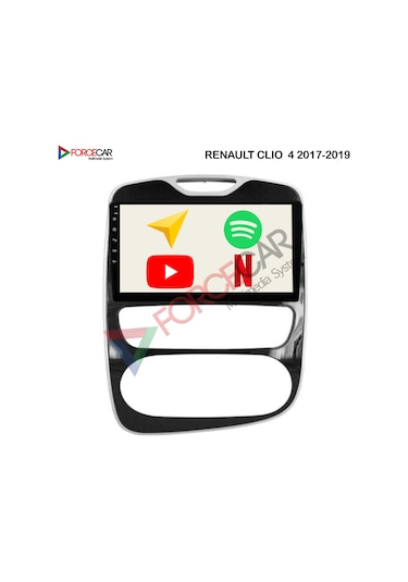 RENAULT CLİO 4 2017_2019 ANDROİD MULTİMEDYA 2_32 KABLOSUZ CARPLAY