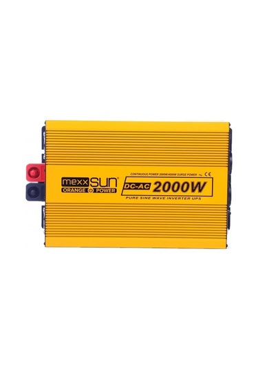 Mexxsun 2000 Watt 12 Volt Tam Sinüs Ups İnvertör İnverter Tam Sinüs Ups İnverter