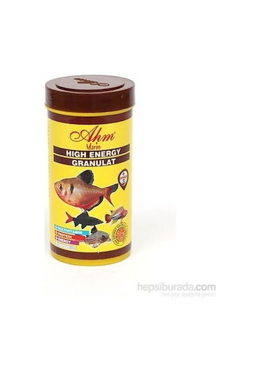 Ahm High Energy Ganulat Balık Yemi 250 ML
