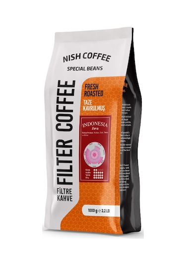 Nish Filtre Kahve Endonezya Java 1 KG