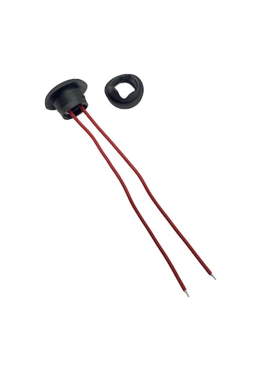 Frıstom 12v-24v Göz-ayna Altı-gündüz Sürüş Lambası Led Kırmızı Çap:20 Mm E9