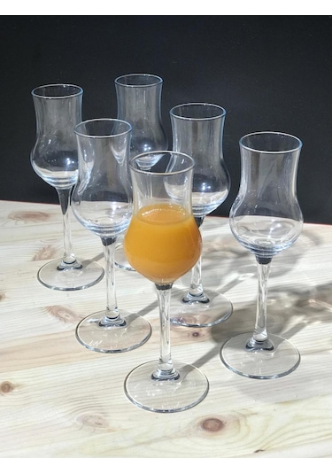 Paşabahçe 440111 Grappa 6'lı Kadeh Kahve Yanı Su Bardağı
