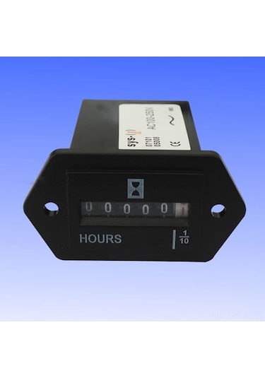 Pazly Endüstriyel Saat Sayacı - Dijital Zamanlayıcı, Klima & Kompresör İçin, Dinamo Uygulamaları