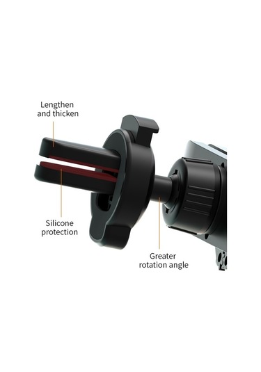 Joyhub Araç Cep Telefonu Tutucu Mat-renk Mini Siyah Vantuzlu A617a3