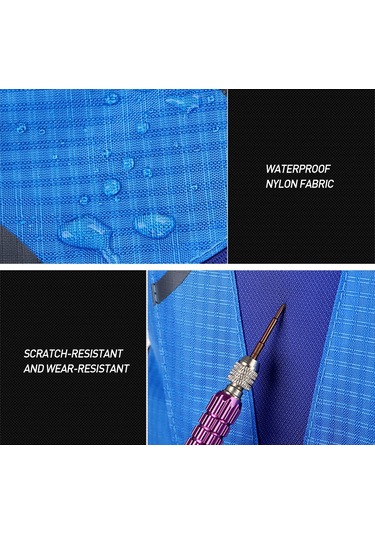 Yunboo 36-55l Büyük Kapasiteli Sırt Çantası - Su Geçirmez, Ayarlanabilir, Çok Cepli Dağcılık Ve Kampçılık İçin Siyah