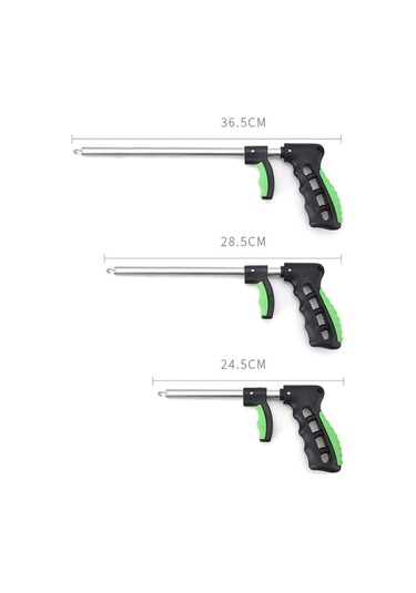Balıkçılık Mücadele Ve Balıkçılık Kanca Ayırıcı Alüminyum Alaşım Kanca Sökücü Taşınabilir T Şeklinde Kanca Sökücü Siyah Yeşil , Boyut:orta