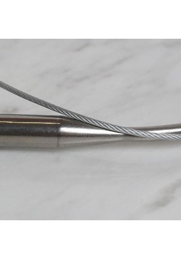 Loren Crafts 9 Mm Çelik Misinalı Şiş 60 Cm