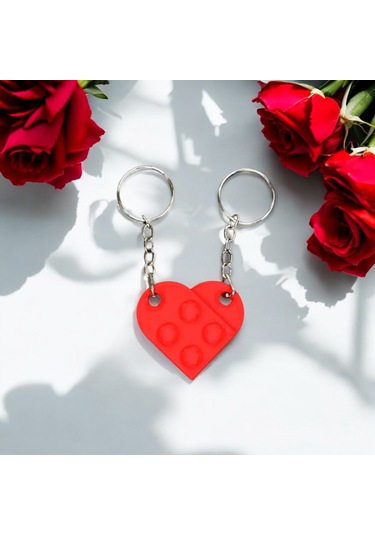 Lego Kalp Anahtarlık 2li