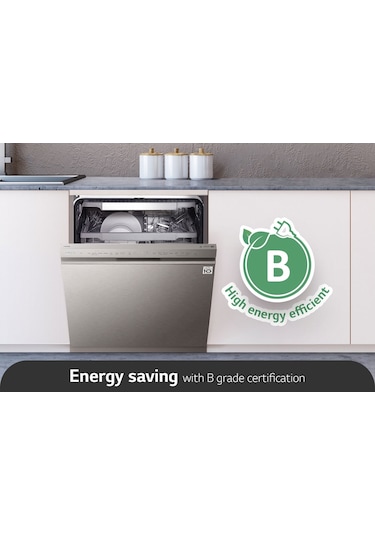 Lg DFC435FP 14 Kişilik 10 Programlı Bulaşık Makinesi