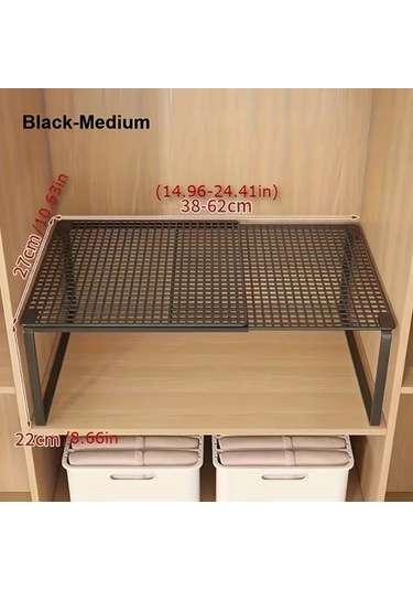 Willowhaven Beyaz M Boy Katlanır Gardırop Düzenleyici - Ayarlanabilir Raflı Çelik Giysi Askılık