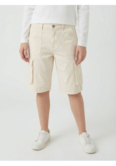 Xo Kids Kız Çocuk Şort 9-13 Yaş 25216 Taş