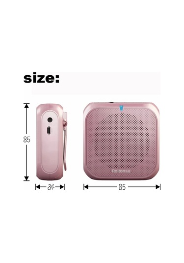 Jialan Mini Kablolu Headworn Mikrofon Ses Amplifikatörü Hoparlör