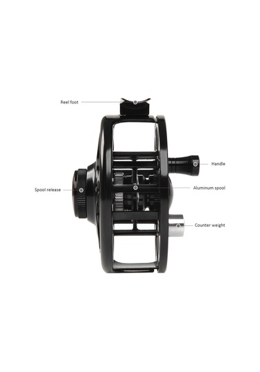 Mufunye Alüminyum Sinek Olta Makarası - 3/4/5/6/7/8 No. Balıkçılık Makinesi 2+1 Bilyalı Rulmanlı Sol/sağ Ayarlanabilir Fly Olta Makinesi