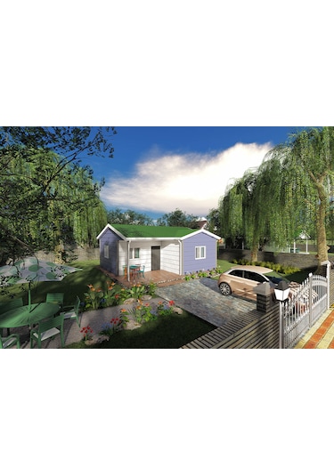 51 M² Prefabrik Ev