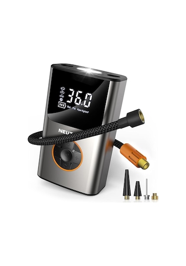 Neutron Taşınabilir Şarjlı Kompresör Lastik Hava Pompası