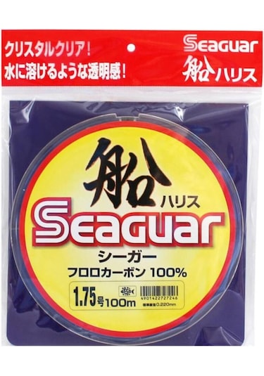 Seaguar Fune Harisu %100 Fluoro Carbon Misina 100mt - 0.405 Mm