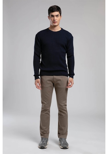 Smith Erkek O Yaka Kazak Lacivert-21047 Lacivert