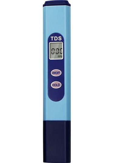 Yifomall Mavi Tds Su Kalitesi Test Cihazı, 0-9999ppm Aralığı, Hassas Prob, Mini Taşınabilir Dijital Ölçer, Deri Kılıf İle Batarya Dahil