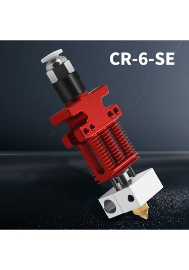 Dofolink 3d Yazıcı Ek Parçası: Cr-6 Se Ekstruder Hotend Seti Ekstruder + 3 Adet 0.4mm Tts Uç + İç İkiz Açılı Anahtar