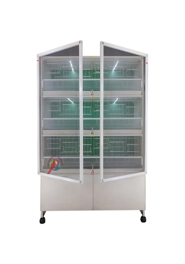 İstanbul Kafes Model 6D Pvc Kuş Dolabı