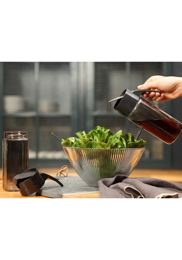 Porland Glasscon Siyah Sos Şişesi 500 Cc