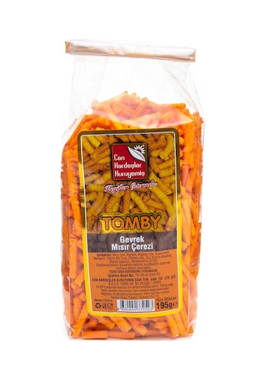 Tomby Gevrek Mısır Çerezi 195 G