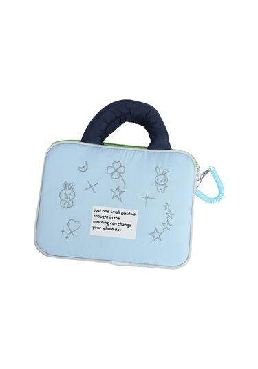 Suntek Kadınlar Için Laptop Çantası Klasik 16-inç-mavi