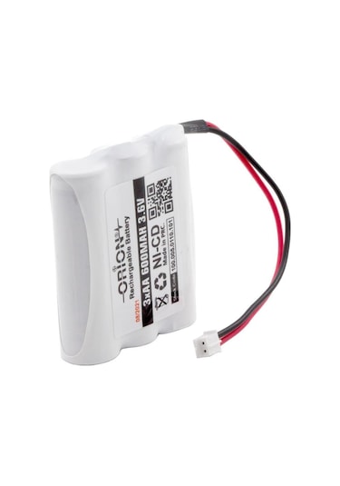 Orion 600 mAh 3.6 V AA Ni-Cd Kablolu Şarj Edilebilir Pil